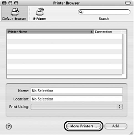 remove printer from canon ij network tool