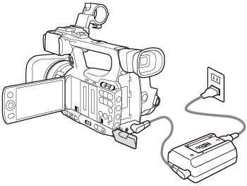 canon xf100 hdmi output