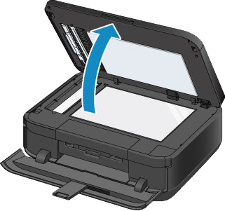 how to open operation panel on canon printer