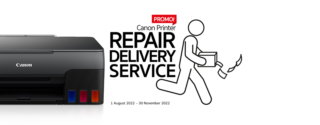 Døde i verden Sovereign partikel Canon Launches “Delivery Service Promotion” Campaign for Canon Printer  Repair Service with Starting Rate of 200 Baht - Canon Thailand