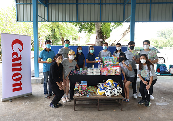 Canon Organizes “Canon Volunteer #31” Activity to support schools in Nakhon Pathom