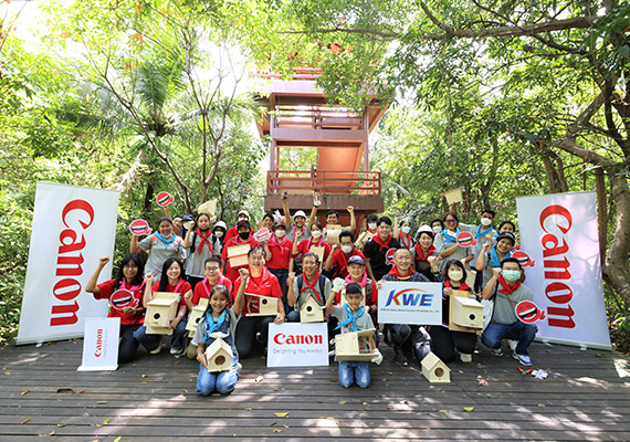 Canon Organizes “Canon Bird Branch Project” CSR Activity for the 2nd year in Bang Kachao and Kamphaeng Saen