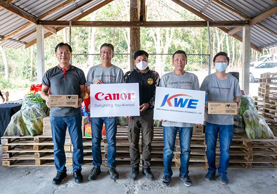 Canon Organizes the "Canon Volunteer #32 - Forest for Life" Activity, Creating Firebreak and Support Wildlife Conservation in Nakhon Nayok Province