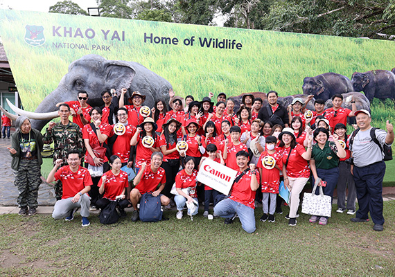 แคนนอน สานต่อกิจกรรม “Canon Volunteer ครั้งที่ 39 : Go For Green” ผนึกกำลังพิทักษ์ผืนป่าอุทยานแห่งชาติเขาใหญ่ ร่วมฟื้นฟูระบบนิเวศให้สมบูรณ์